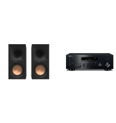Pack Haute fidélité YAMAHA RN-600A / KLIPSCH R60M noir.